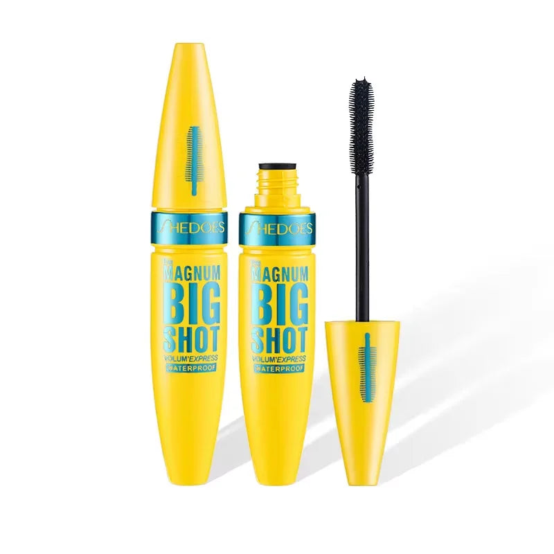 Black Thick eye black Lengthened Waterproof Sweat proof Lasting Lasting Lasting Mascara Setting Cream Good Vibrations