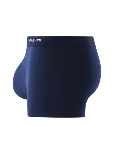 4pcs Boxer Men's Underwear, Soft Sports Breathable Four-Season Men's Underwear, Trendy Fashion Pop Print Boxer Underwear Good Vibrations