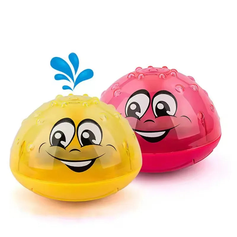 Bath Toy Ball Spray Light Rotating Shower Pool Children Toys Children Toddler Swimming Party Bathroom LED Light Toy Gift Good Vibrations