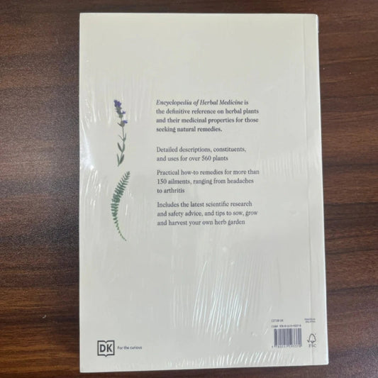 Encyclopedia of Herbal Medicine New Edition: 560 Herbs and Remedies for Common Ailments A5 Size English Book Good Vibrations