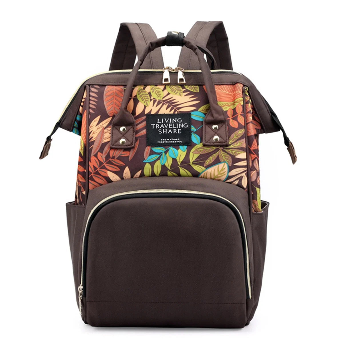 Fashionable Women Backpack with Large Capacity for Traveling Stylish Mommy Bag Heavy-duty Easy To Carry Wide Range of Uses Good Vibrations