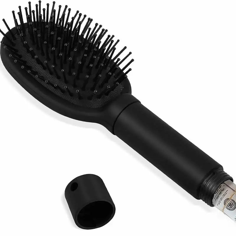 Creative Sight Secret Hair Comb with hidden storage for cash and valuables, ideal for travel and festivals.