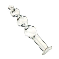 VaHppy Glass anal plugs Pink/Blue 3.2-4cm Coarse thread Anal extension training stimulation Adult sex toys For gay girl Masturba GOOD Vibrations