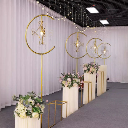 Paper Folding Cylinder Wedding Ramadan Decoration Birthday Anniversary DIY Party Supplies Baby Shower Dessert Table Cake Stand Good Vibrations