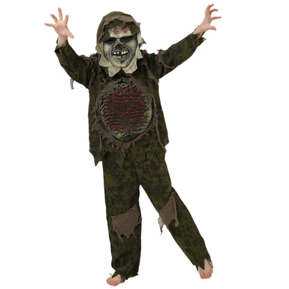 Halloween Cosplay Costume Purim Costume Horror Style Play Clothes Boys Girls Holiday Party Funny Garment Anime Zombie Suit Good Vibrations