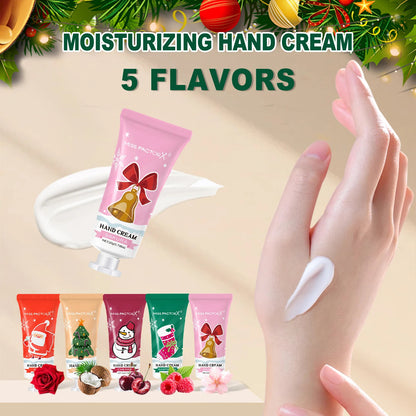 Christmas gift set -100 pieces/box batch lipstick, hand cream, balm, Christmas tree card and red organza bag Good Vibrations