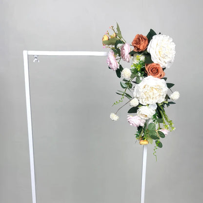 Artificial Flowers For Wedding Decoration Welcome Sign Decor Flower Guid Sign Wedding Props Floral Arrangement Flower Row Good Vibrations