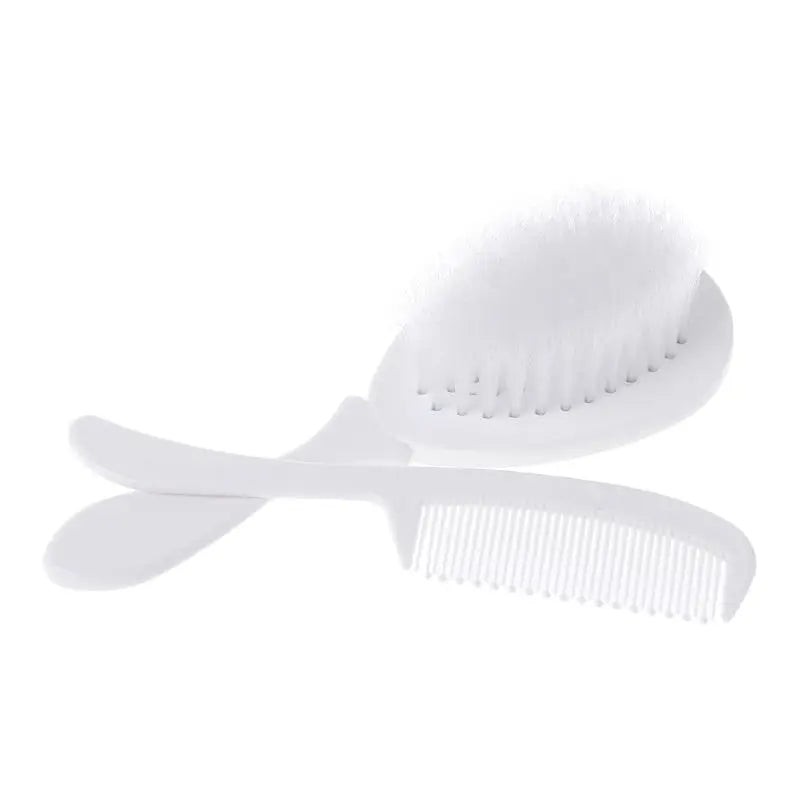 Baby Hair Brush & Comb Set Children Hair Brush Soft Nylon Bristle Cradle Caps Hair Brush for Toddler Infant  Massage Dropship Good Vibrations
