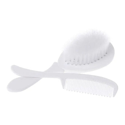 Baby Hair Brush & Comb Set Children Hair Brush Soft Nylon Bristle Cradle Caps Hair Brush for Toddler Infant  Massage Dropship Good Vibrations