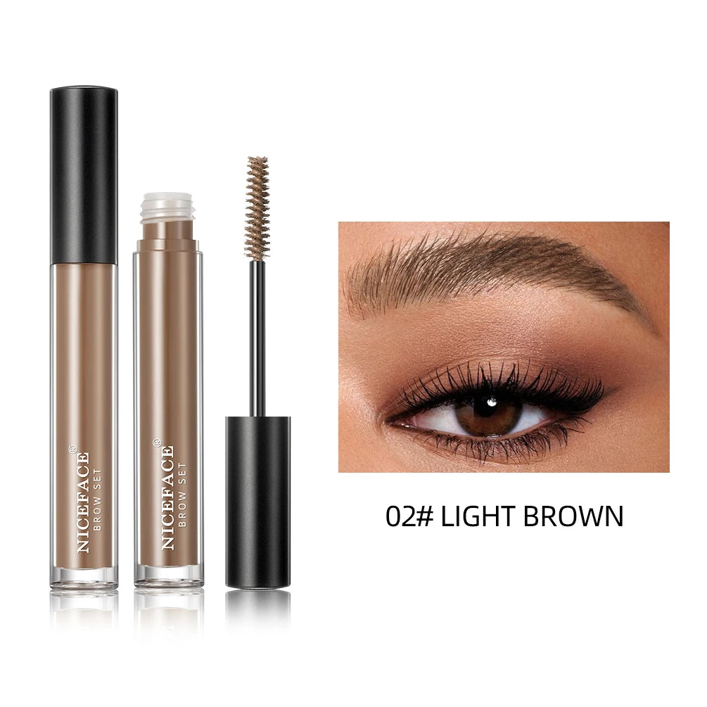 Brown Transparent Eyebrow Gel Wax Brow Soap 4 Color Tint Eyebrow Enhancer Natural Makeup Soap Brow Sculpt Lift Make-up for Women Good Vibrations