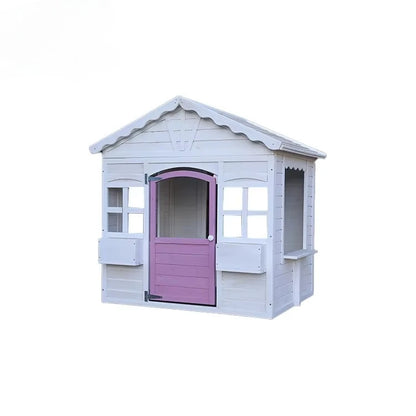 Outdoor Backyard Kindergarten Kids Role Play House Wooden Playhouse Kids Cubby House for Kids Good Vibrations