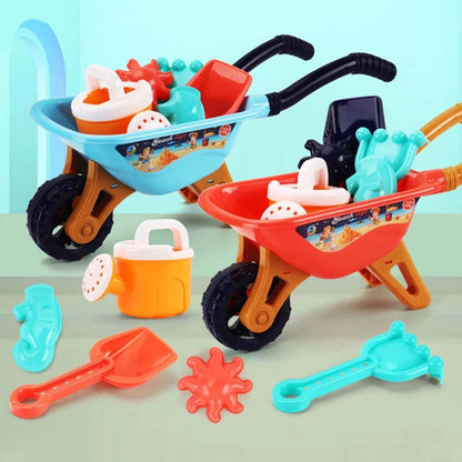 Children's beach toy sets: shovels, beach buckets, funnel tools, summer outdoor water play toys for babies Good Vibrations