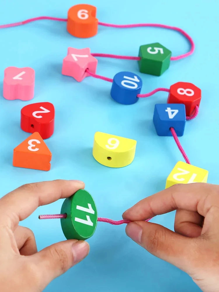 Montessori Wooden Toys for Babies 1 2 3 Years Boy Girl Gift Baby Development Games Wood Puzzle for Kids Educational Learning Toy Good Vibrations