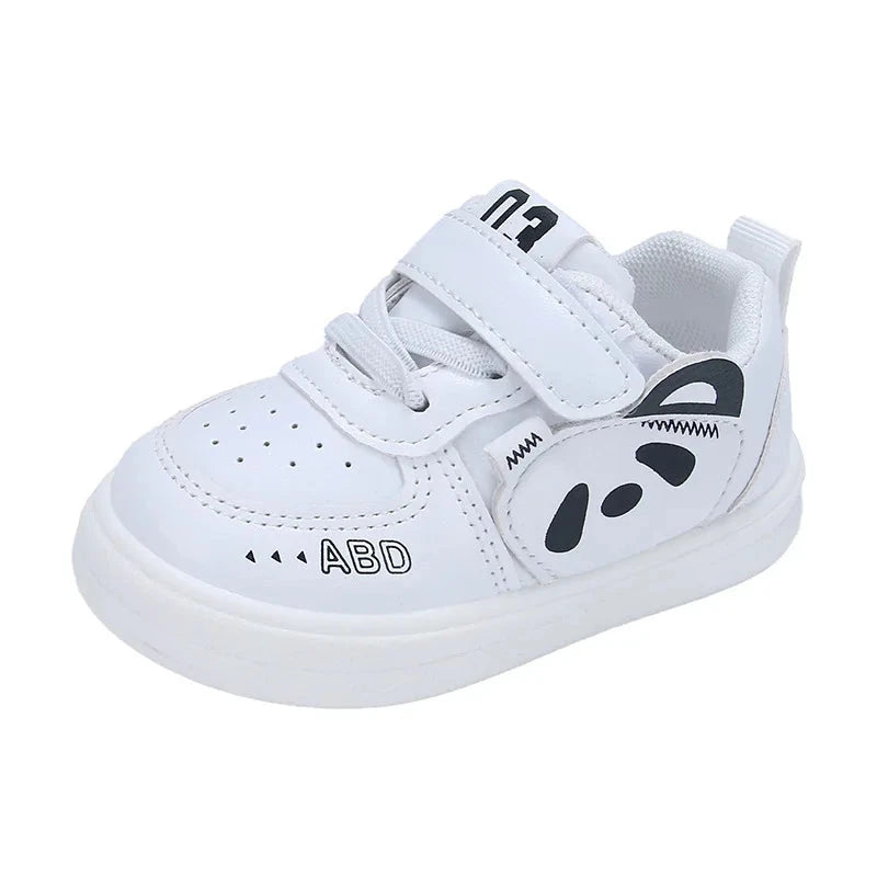 Kids Baby Sneakers Boys Girls Running Casual Footwear PU Leather Non-slip Toddler Kids Soft Comfortable Children Sports Footwear Good Vibrations