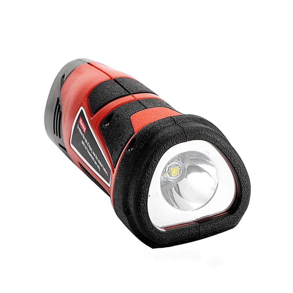 LED working light lamp Worning Light for Milwaukee 10.8V 12V M12 Li-ion Battery Tool Parts Good Vibrations