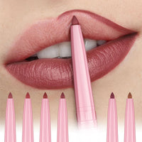 1PC Waterproof Matte Lip Liner Contours Lips in Shades Sexy Red Lipstick Natural Color Lip Makeup Hydrating Lip Cosmetic Gifts Good Vibrations