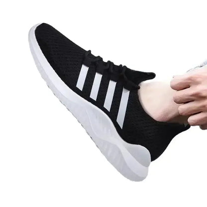 Tenis Masculino 2025 Men Tennis Shoes New Fashion Gym Sports Shoes Men Air Mesh Breathable Casual Shoes for Outdoor Trainers Good Vibrations
