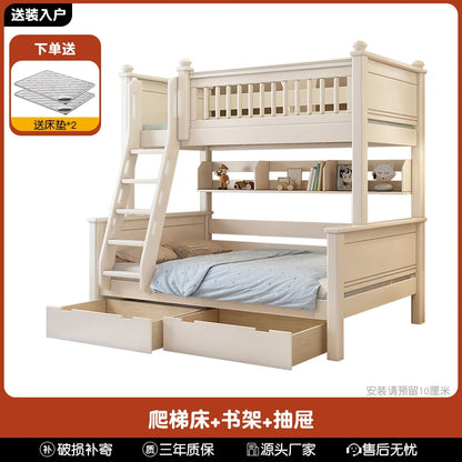 Comforter Wooden Kids Beds Boundary King Size Modern Style Bunk Children Beds Princess Bedroom Litera Infantil Kids Furniture Good Vibrations