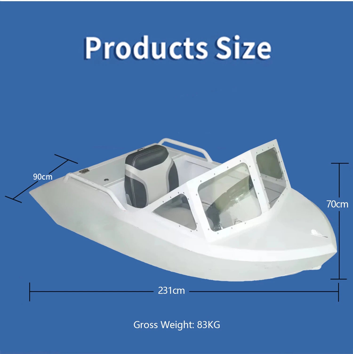 15kw Custom High-Speed Mini Jet Boat Aluminum Water Ski Jet Ski For Rowing Boats Electric Karting Boat For Water Sports Good Vibrations