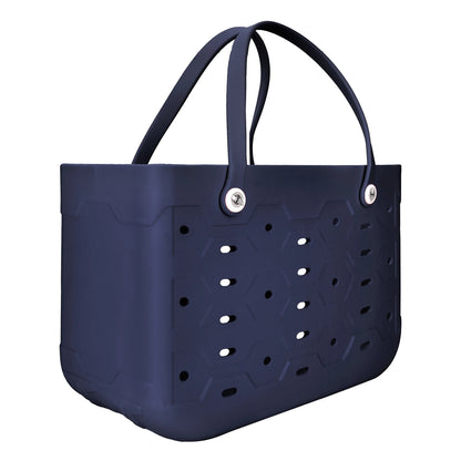 L/M/S multifunctional EVA tote bag, suitable for beach, swimming pool, gym and other occasions, suitable for both men and women Good Vibrations