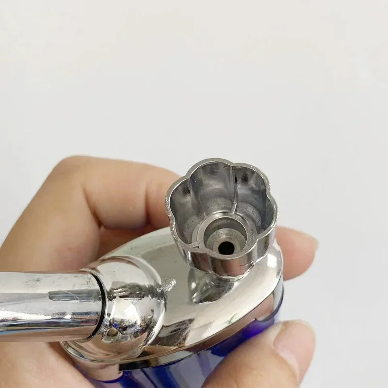 Complete set Cleanable Acrylic Smoking Pipe Fashion Microfilter Tobacco Pipe Circulation Reduce Tar Smoke filter Cigarette Tool Good Vibrations