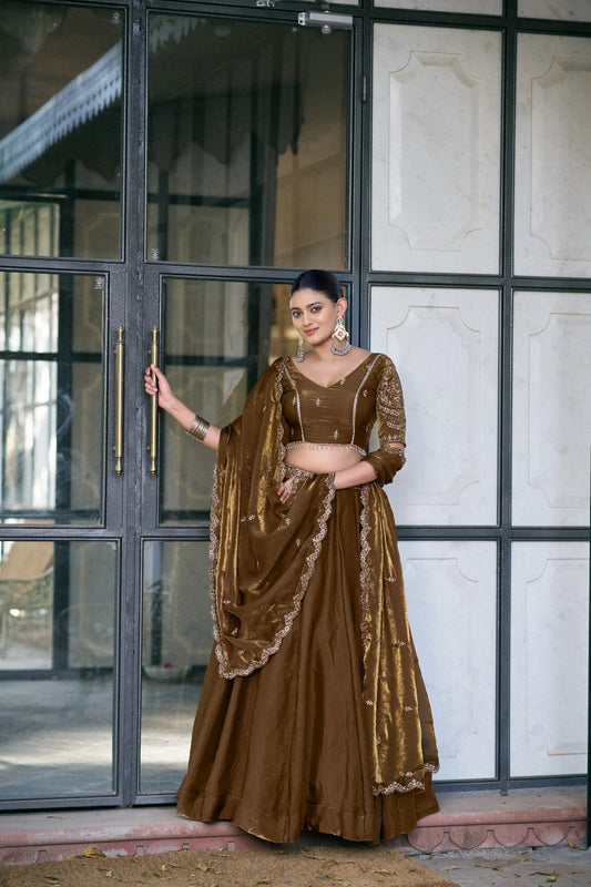 Trending Color Bridal Lehnga Choli for Girls Party Wear Wedding Dresses Low Price Indian Lehenga Choli With Dupatta for Women Good Vibrations