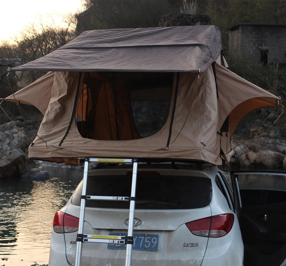 Hot Camping Equipment Outdoor Travel Camper Van Camping Car Tent Good Vibrations