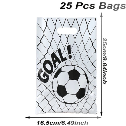 Football Party Disposable Tableware Boys Kids 1st Birthday Party Decorations Sports Soccer Theme Birthday Party Supplies Decor Good Vibrations