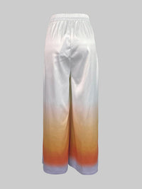 Beautyblue Gradient Suit Pants Pleated Pant for Women 2025 New Elegant High Waisted Loose Pocket Fashion Long Commuter Trousers Good Vibrations