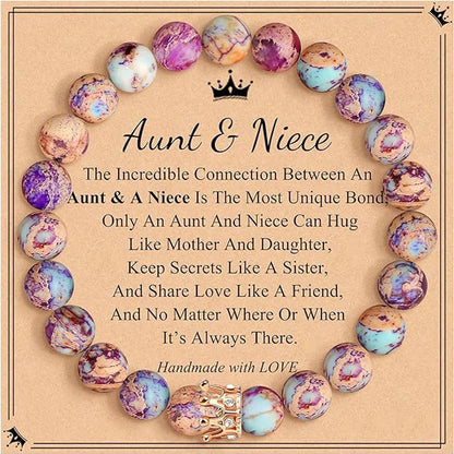 Idea Friendship Gifts For Women Best Friends Besties Gf Anniversary Valentines Day Graduation Healing Stone Crown Gifts For Her Good Vibrations
