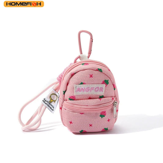 HOMEFISH Women's Bag Pendants Lipstick Earphones Mini Storage Bag Trendy Versatile Bag Accessories Multifunctional Coin Purses