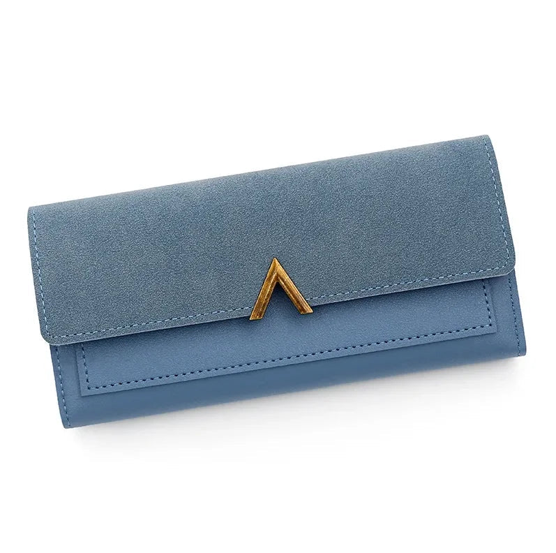 Long Purses For Women Wallet New Fashion Long Coin Purse Card Holder Small Ladies Wallet Female Hasp Mini Clutch billetera bolas Good Vibrations