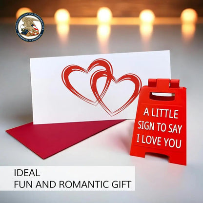 Valentines Day Gifts Romantic I Love You Sign Fun Boyfriend Valentine Day Gift Cute Birthday, Wedding Gift for Girlfriend, Wife Good Vibrations