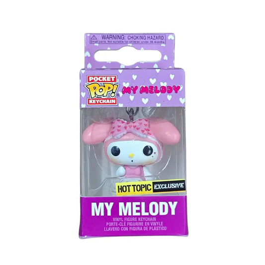 My Melody Kuromi With Baku Keychain Toy Hello Kitty Pochacco Devil Kuromi Pocket Pop Keychain Collectible Model Toys Good Vibrations
