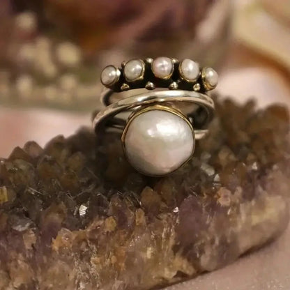 2026 Punk Personalized Wide Ring Status Symbolizes European and American Luxury  Wrapped with Irregular Lines Good Vibrations