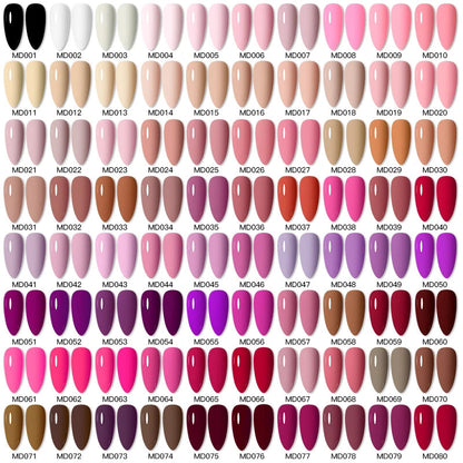 MSRUIOO 6pcs Nude Pink Gel Nail Polish Set Glitter Colorful Semi Permanent UV Gel Kits DIY Nail Art Painting Varnish Manicure Good Vibrations