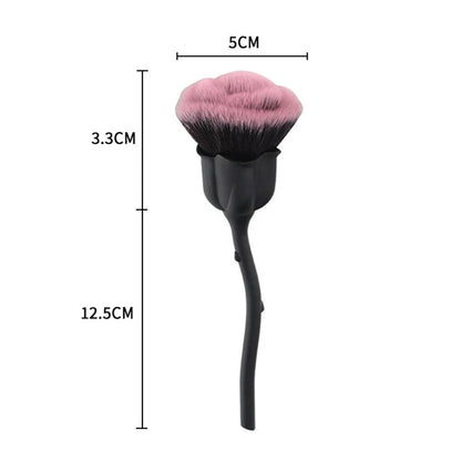 Rose-shaped Soft Brush For Manicure Nail Art Dust Brush Nail Dust Brush Gel Polish Dust Cleaning Nail Brushes Tool Nail Supplies Good Vibrations