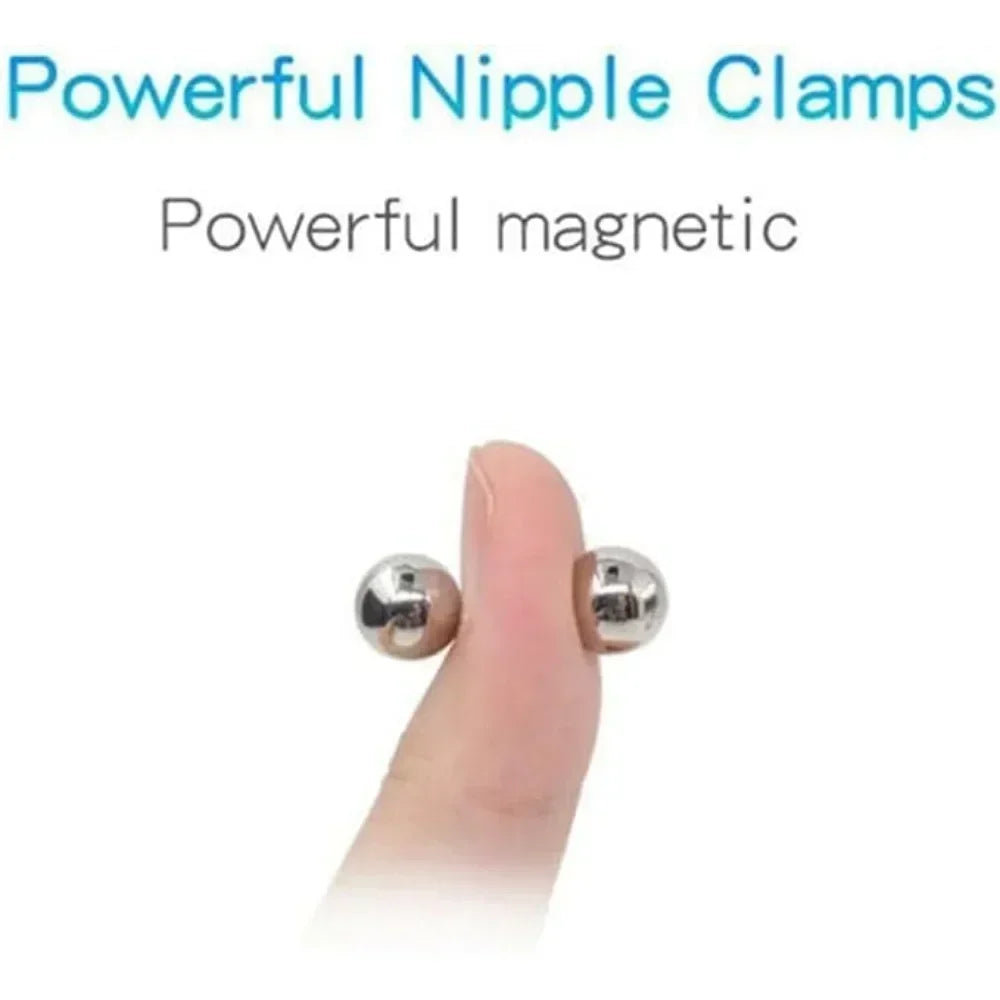 1/2/3 Pair Nipple Ring Fake Clamps Fake Nose Magnetic Nipple Rings,Non-Piercing Magnetic Accessories Good Vibrations