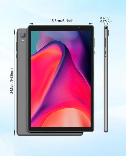 10-inch Android tablet, 4GB (2G + 2G memory expansion) RAM + 32GB ROM, 1280x800 IPS screen, dual cameras, WiFi, 6000 mAh battery Good Vibrations