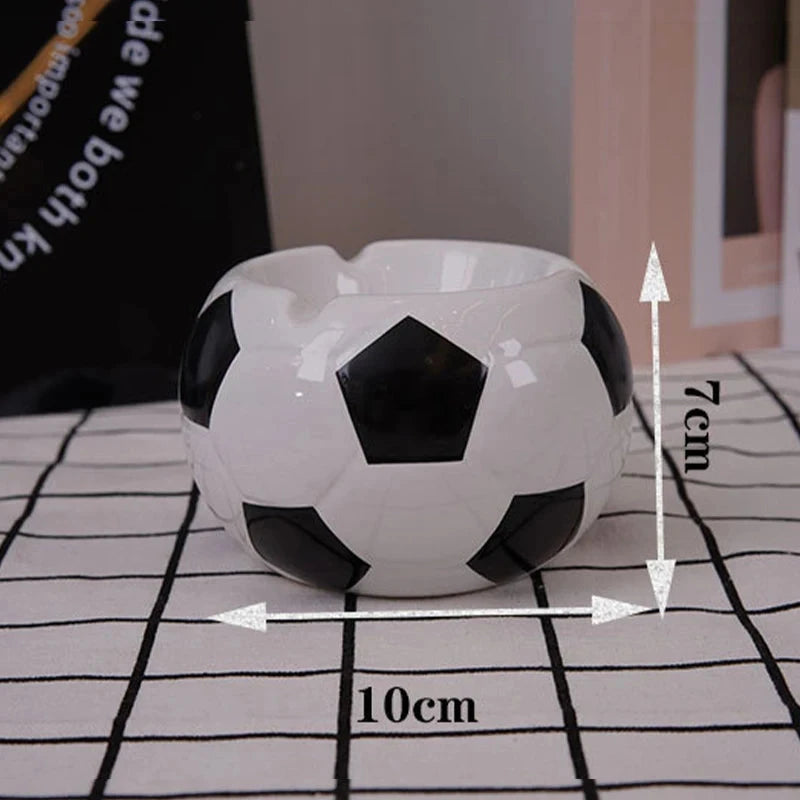 Home decoration,Ashtray,desk accessories,smoking accessoiries,Basketball, football, tennis, golf ball shaped ceramic ashtray Good Vibrations Adult Super Store