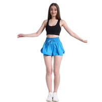 High Waist Butterfly Shorts Women Spandex Flowy Gym Yoga Athletic Workout Running Shorts Tennis Skirt Comfy Golf Skort Wear Good Vibrations