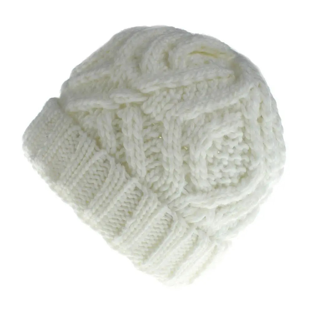 Fashion Warm Knitted Hats Windproof Solid Color Beanie Cap Coldproof Ear Protection for Autumn Winter Good Vibrations