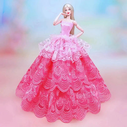 for 30cm doll clothes and accessories for 30cm doll evening dress princess wedding dresses clothes lot dolls accessories Good Vibrations