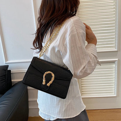 Elegant Crossbody Bag Leather Handbag For Women Shoulder Style By Famous Designer Luxury Brand Popular Classic Good Vibrations