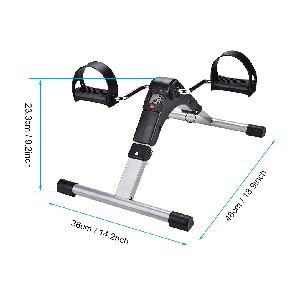 Exercise  Gym Exercise Indoor Folding  Trainer  Pedal Fitness Exerciser Leg Workout  Trainer Exercise Good Vibrations