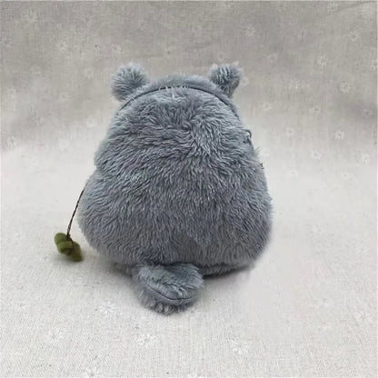 Anime Cute Cat Coin Purse Soft Plush Zipper Small Wallet for Kids Teens Girls Women Kawaii Data Cables Earphones Bag Key Pouch Good Vibrations