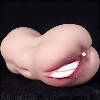 2 IN 1 Pocket Pussy Erotic Sex Toys 3D Realistic Silicone Vagina Variety