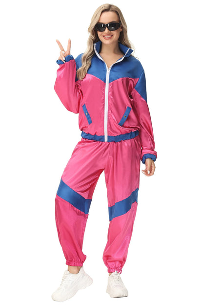 Couples Hippie Costumes for Women Male Vintage 70s 80s Rock Disco Cosplay Outfits Carnival Halloween Party Fantasia Dress Up Good Vibrations