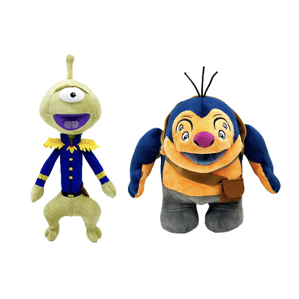 25/30cm Pleakley and Jumbaa Plush Toys Cute Soft Stuffed Anime Pillow Dolls For Kid Birthday Christmas Gift Good Vibrations