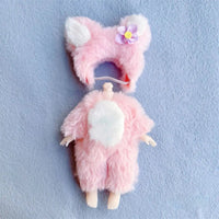 10 Styles Doll Clothes Dresses with Cartoon Hat Cute Fashion Skirts Plush Animals Mini Animal Doll Outfit Good Vibrations